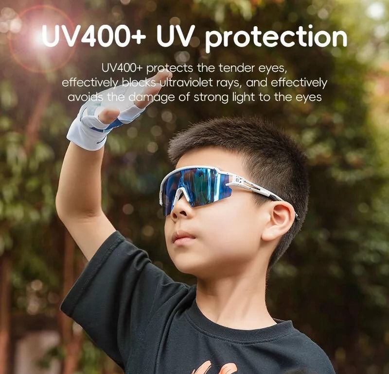 Rockbros 兒童 太陽眼鏡 偏光鏡 UV400 戶外運動適合