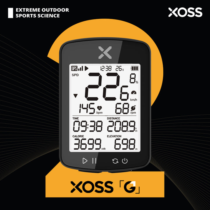 XOSS G+ 行者 二代 GPS 無線 單車碼錶