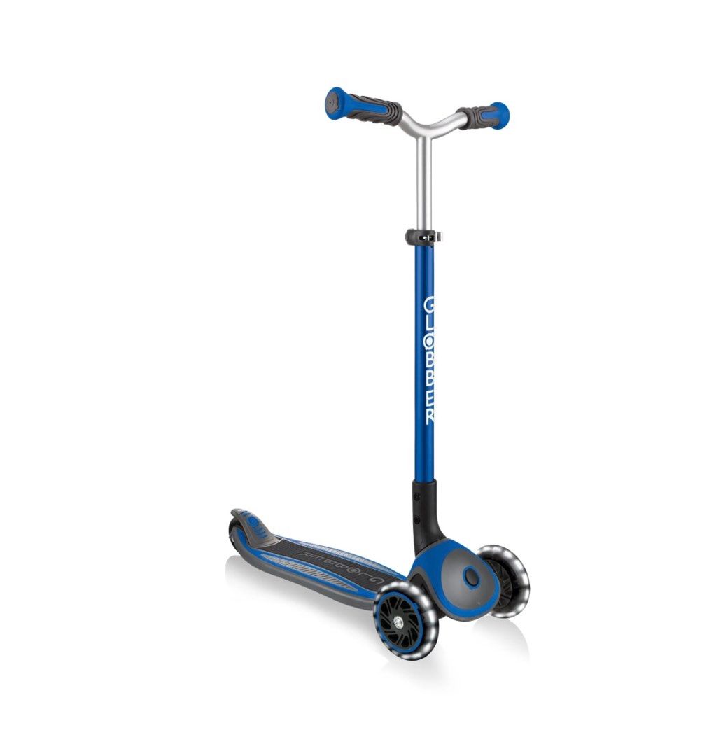 Globber Master Lights 可摺式 兒童滑板車 閃燈 小童滑板車