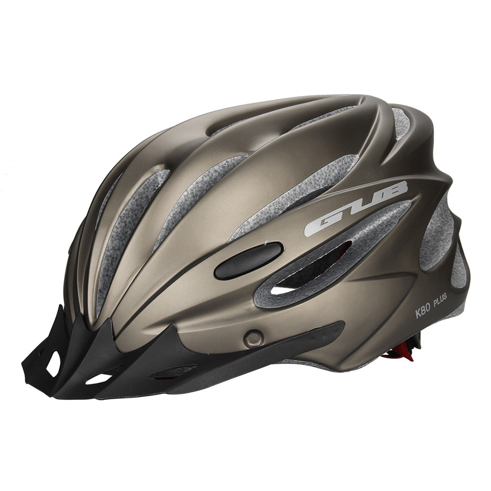 GUB K80 Plus casque de cyclisme vélo de route VTT lunettes magnétiques gris titane