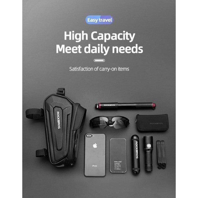Rockbros 6.8" 單車防水袋 連電話套 全防水