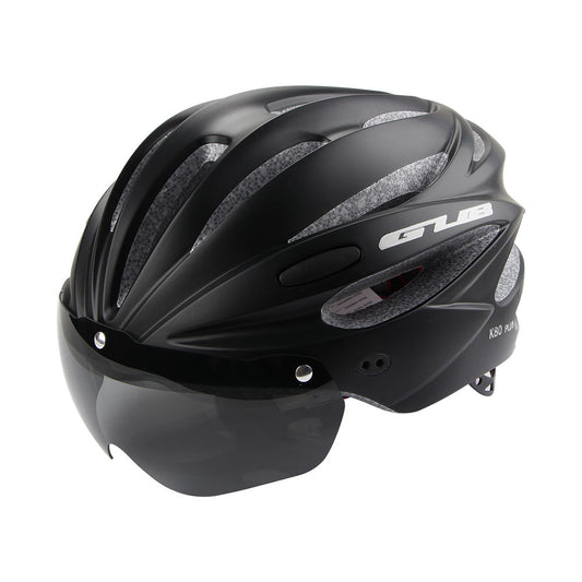 GUB K80 Plus 單車 頭盔 公路車 山地車 磁吸風鏡  黑色