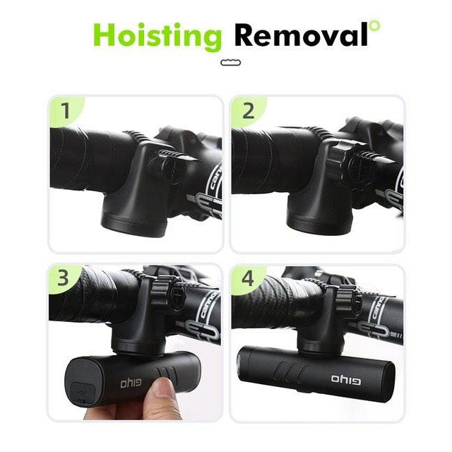 Giyo 單車前燈 600流明 吊裝/正裝 可旋轉透鏡 防水 防眩目