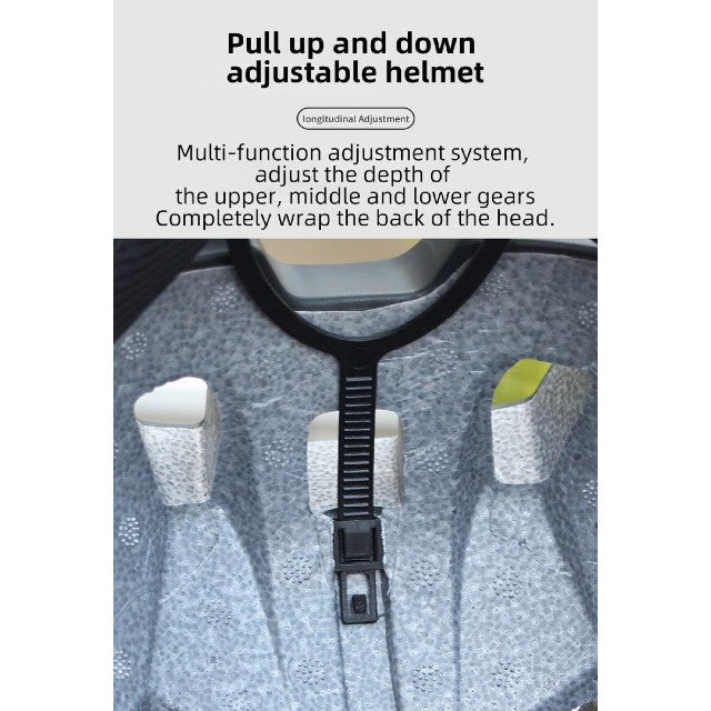 GUB K111 Plus casque de cyclisme sur route avec lunettes à changement de couleur