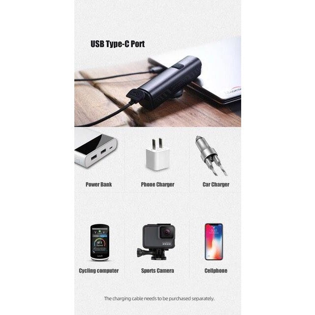 Magicshine RN600單車燈 USB充電 防水