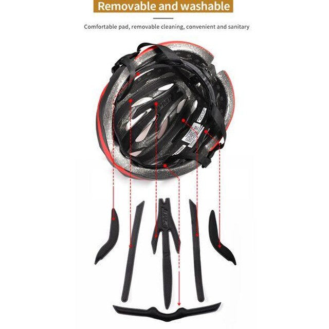 Casque de vélo de route léger PMT M-12 casque respirant