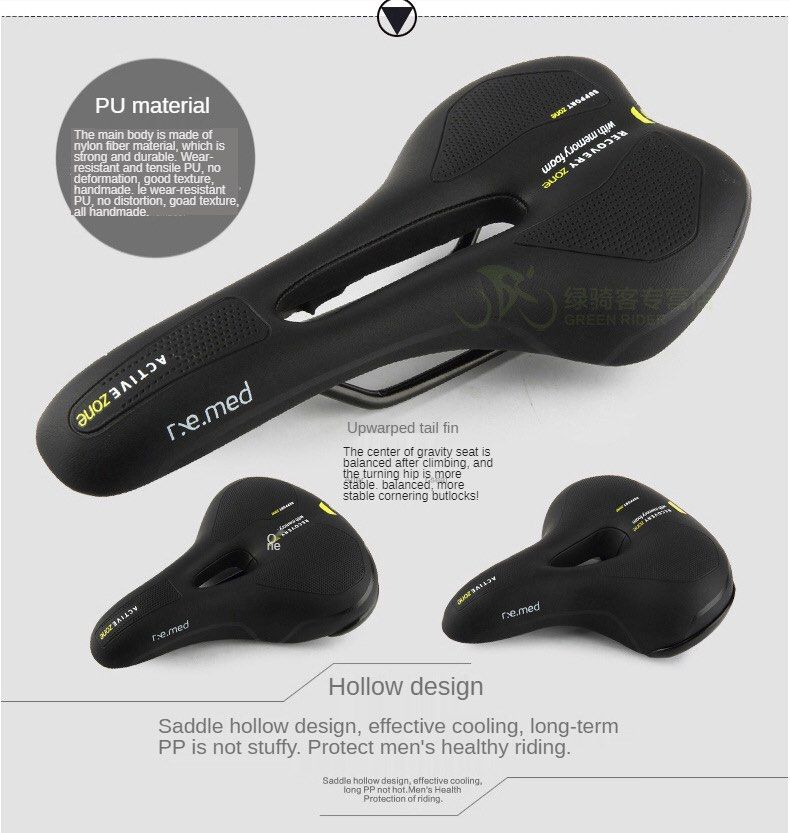 Selle Royal REMED Selle de Vélo Coussin R.e.med Vélo de Route VTT VTT Loisir
