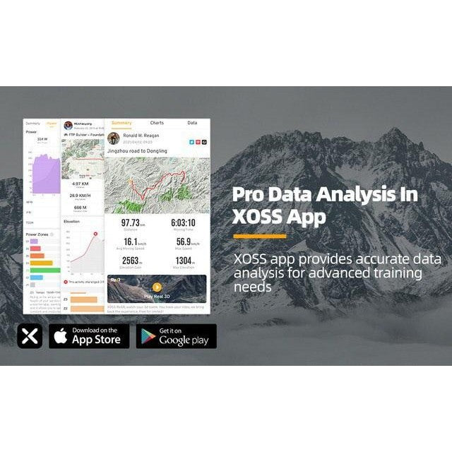 Xoss NAV ordinateur de cyclisme sans fil Navigation intelligente chinois et anglais positionnement bilingue étanche voyageur Chen
