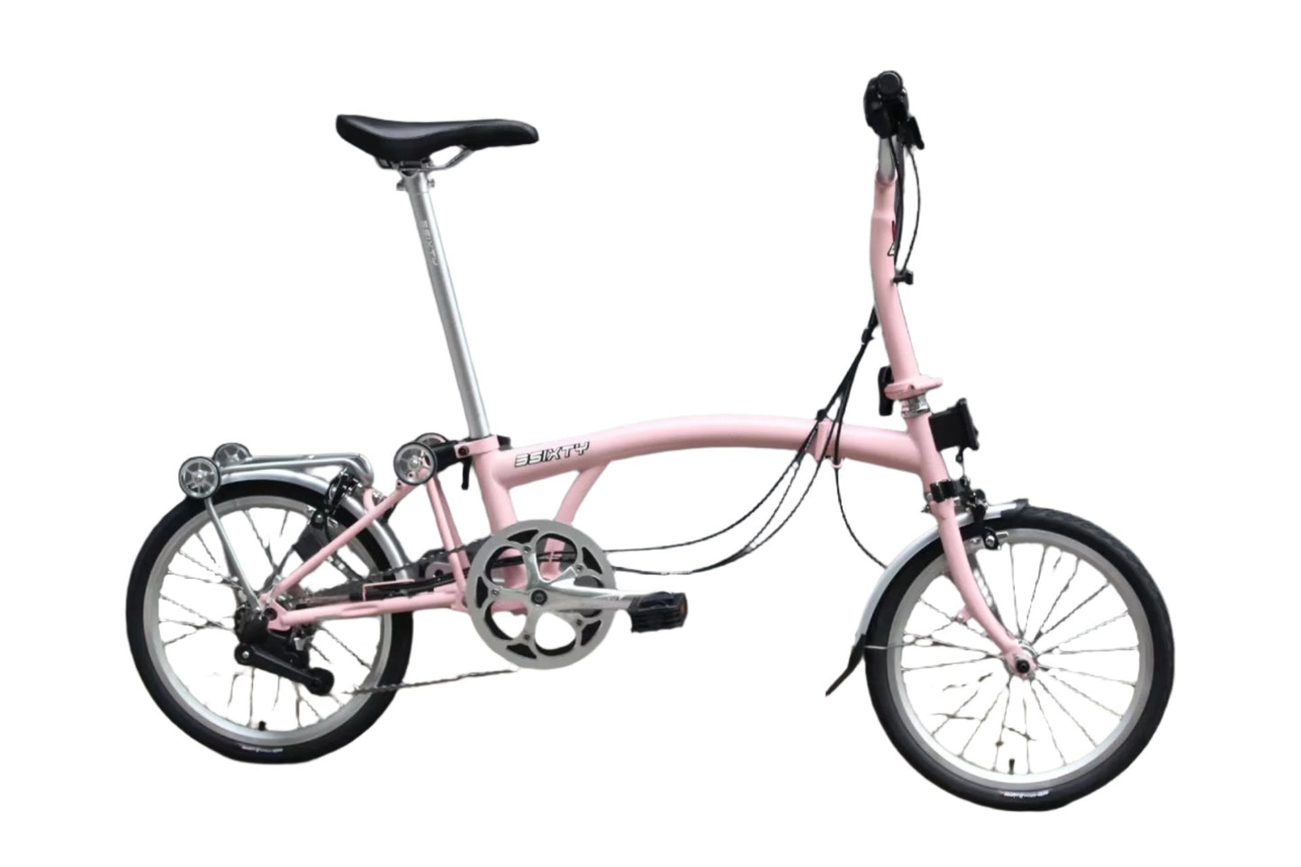 3Sixty S6 6-speed 16" folding bicycle brompton style