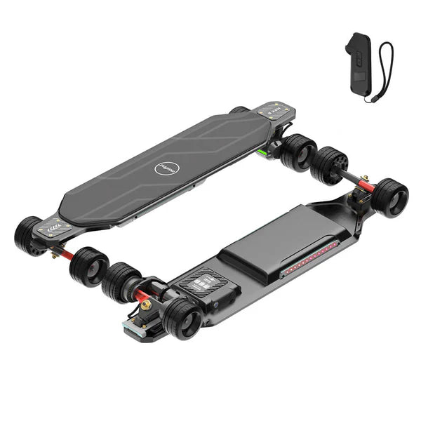 Maxfind MAX6 Remote Control Electric Skateboard Longboard 900W Dual Motors 50km Range