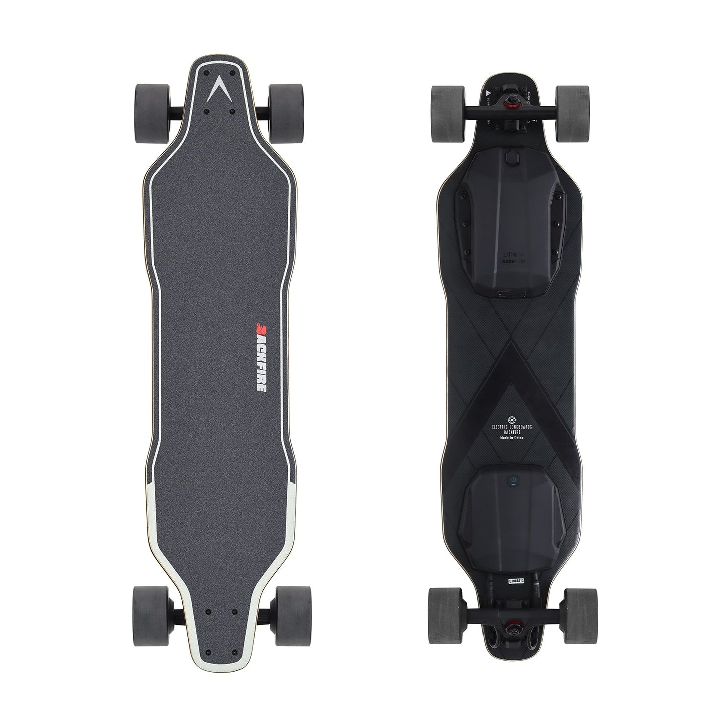 Backfire G2 Black eskateboard w/ R5s remote control