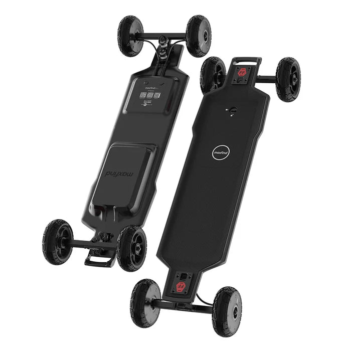 Maxfind FF AT Offroad All Terrain Electric Skateboard Remote Control 1500W x2 Dual motor Range 28km