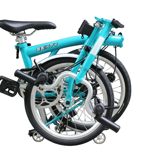 3Sixty S6 6-speed 16" folding bicycle brompton style