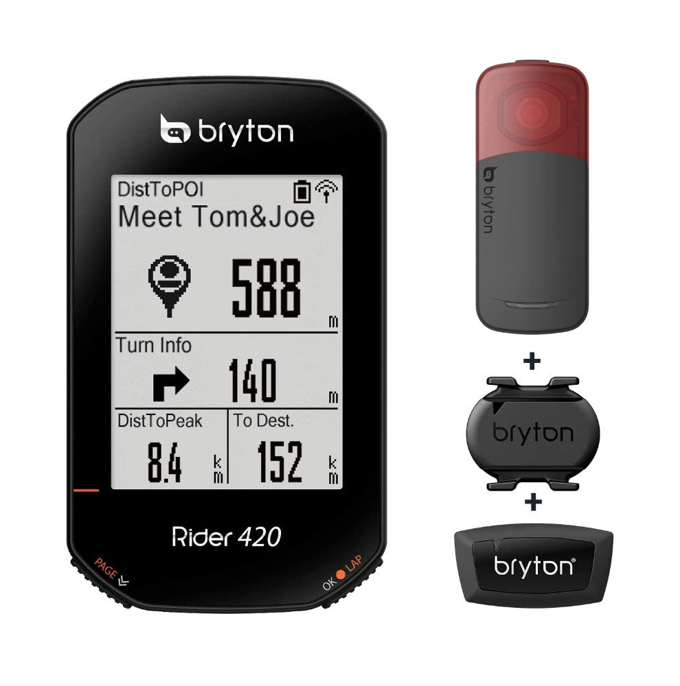 Bryton Rider 420 無線單車碼錶 GPS 國際版