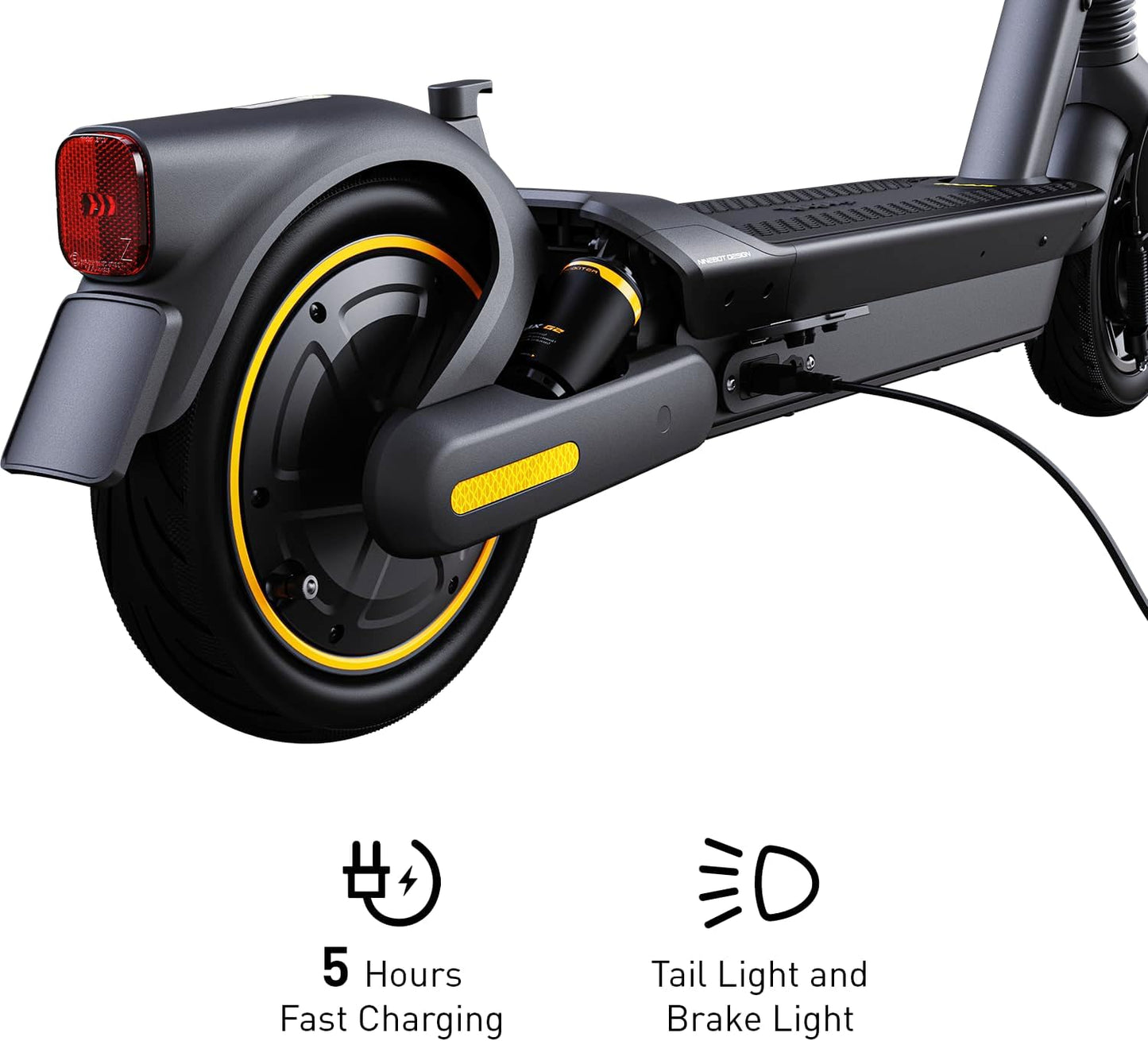 Ninebot Segway Kickscooter Max G2 10" 𣄃scooter électrique de niveau navire certifié UL-2272