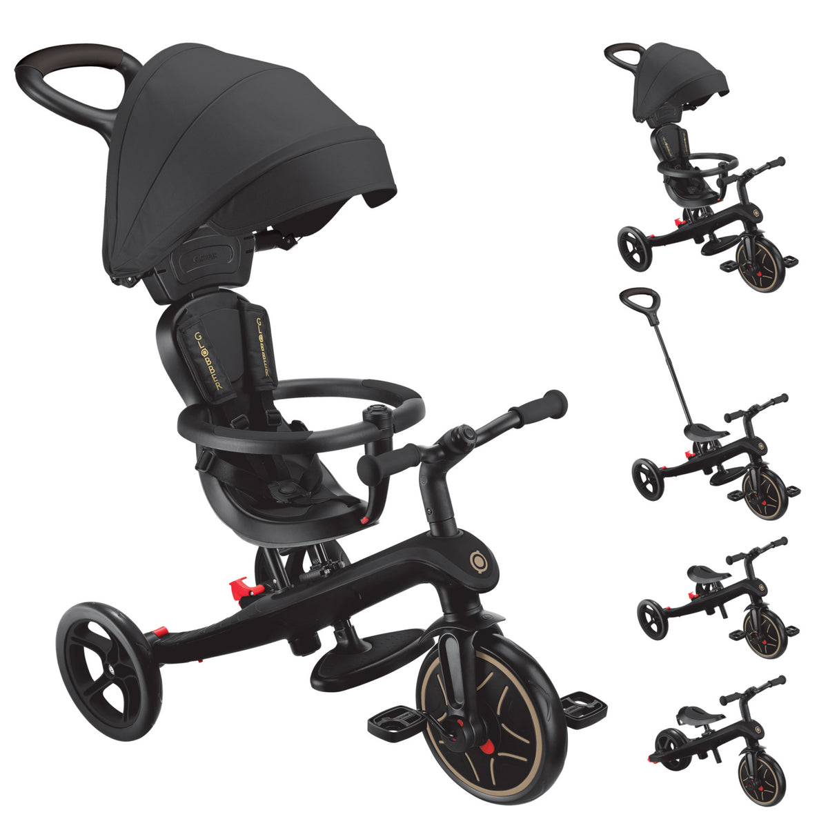 Globber Explorer Trike 4 in 1  baby tricycle  balance bike 10m-5Y