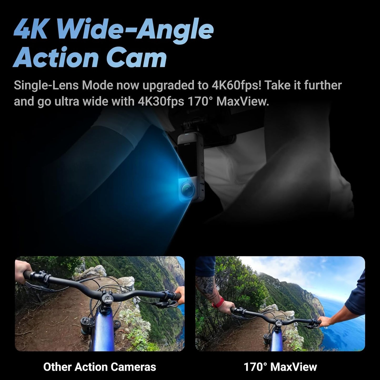 Insta360 X4 8K 360 Waterproof Action Camera