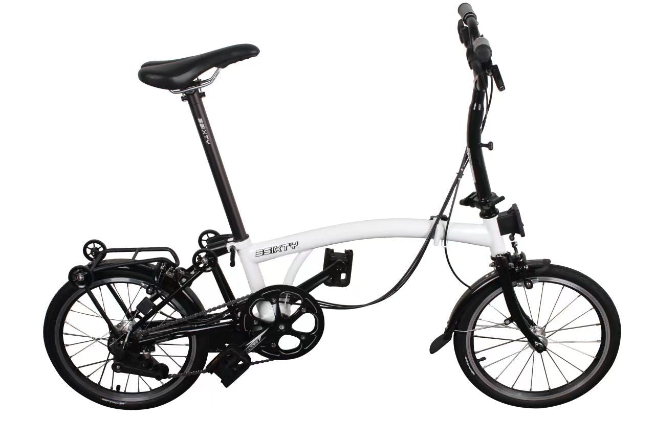 3Sixty S6 6-speed 16" folding bicycle brompton style