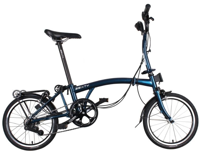 3Sixty S6 6-speed 16" folding bicycle brompton style