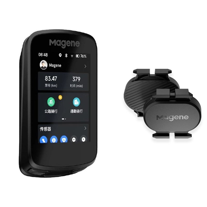 Magene C606 GPS 無線單車碼錶 S314 感應器 L508 雷達尾燈 咪錶套裝