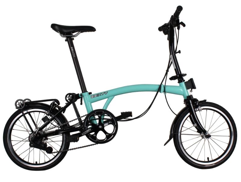 3Sixty S6 6-speed 16" folding bicycle brompton style