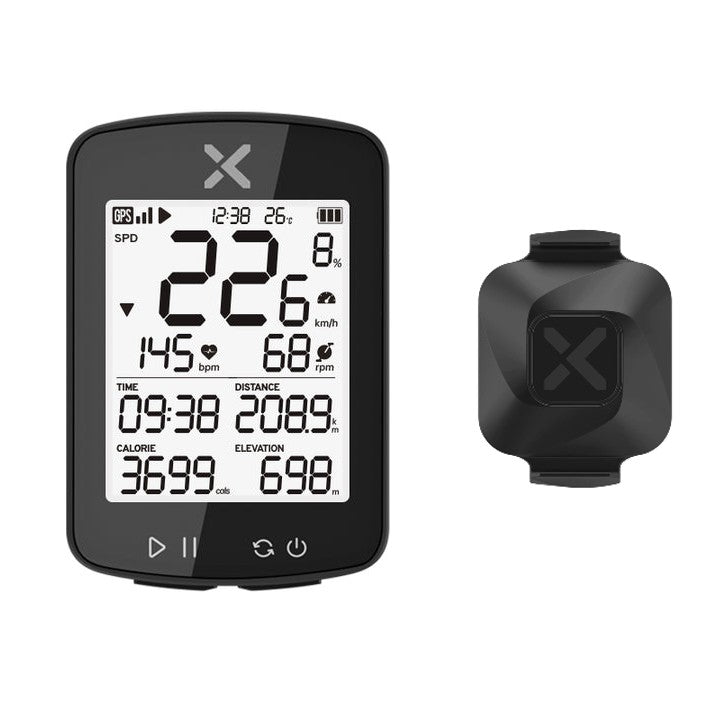 Ordinateur de vélo GPS sans fil XOSS G+ Walker de 2e génération