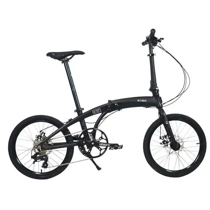 KOSDA 22 "alliage d'aluminium 451 support dauphin ultra-léger frein à disque 9 vitesses vélo pliant