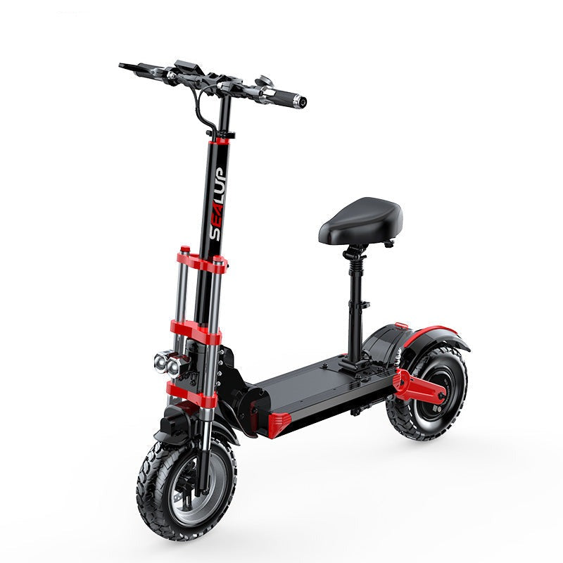 Sealup Q18 12" scooter électrique pliable tout-terrain 500W 48V 10Ah 