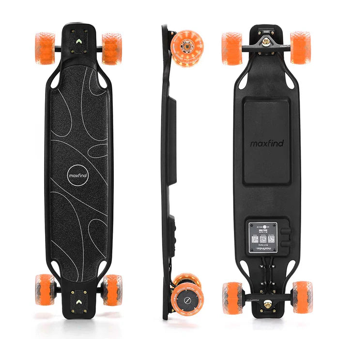 Maxfind MAX5 Pro Entry Level Remote Control Electric Skateboard 650Wx2 dual motor