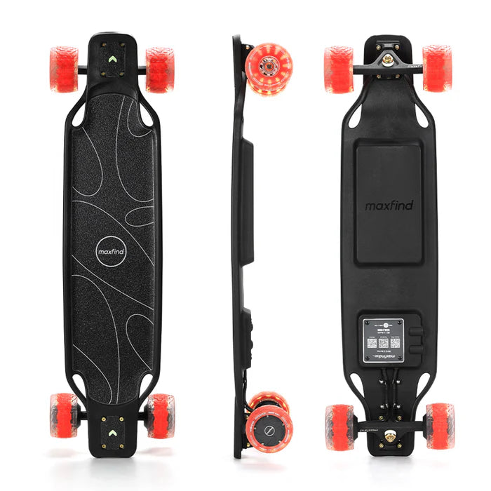 Maxfind MAX5 Pro Entry Level Remote Control Electric Skateboard 650Wx2 dual motor