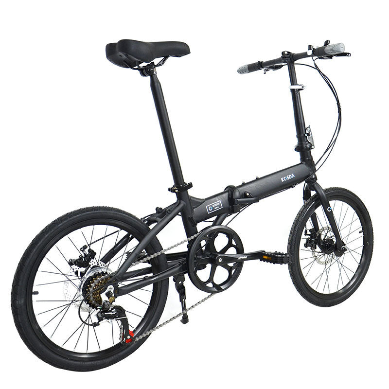 KOSDA 20" Aluminum Alloy TX50-7 7 Speed Folding Bicycle Bike