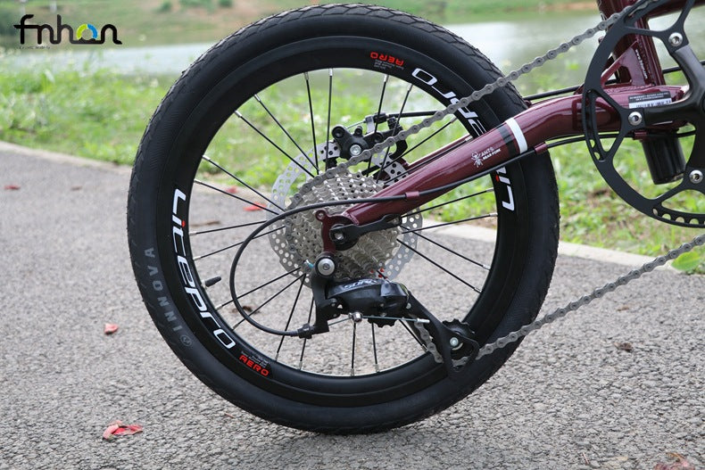 Fnhon Fengxing GUST cadre en acier rétro 16 "vélo pliant FDG1618 vélo pliant avec frein à disque