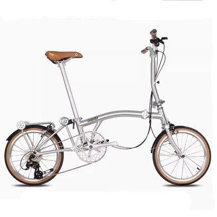 KOSDA 16 "vélo pliant ultra-léger en alliage d'aluminium Guobu à 8 vitesses petit modèle en tissu