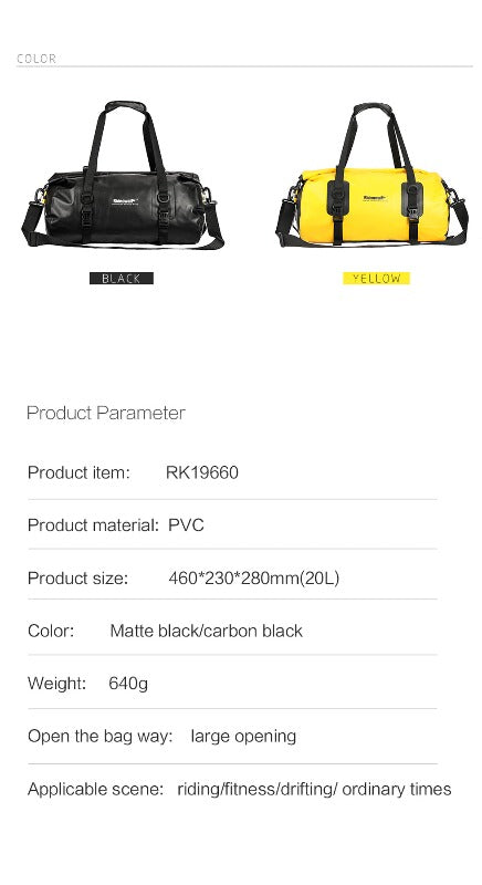Rhinowalk 20 Liter 全防水 單車袋 Waterproof Pannier Bag