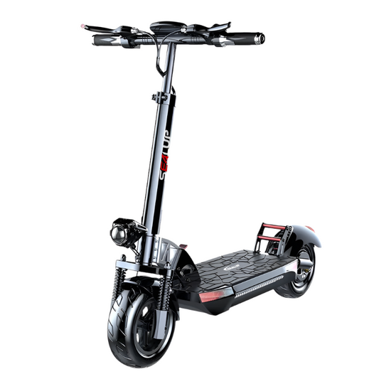 Sealup Q8 GT 10" 48V 500W dual suspension electric scooter long range 40km