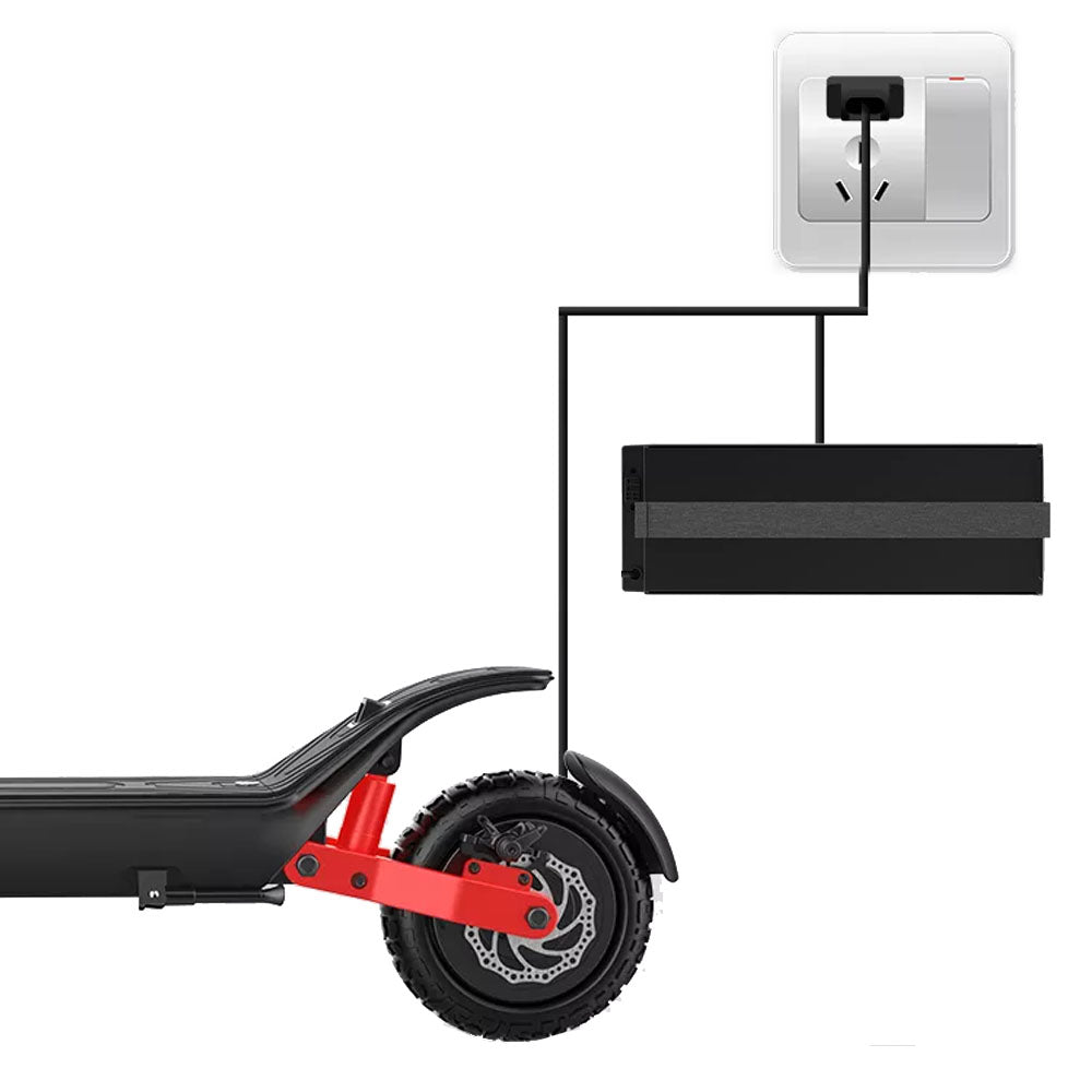 HX X10 Batterie détachable pour scooter électrique pliable 10" 450W 36V 13Ah