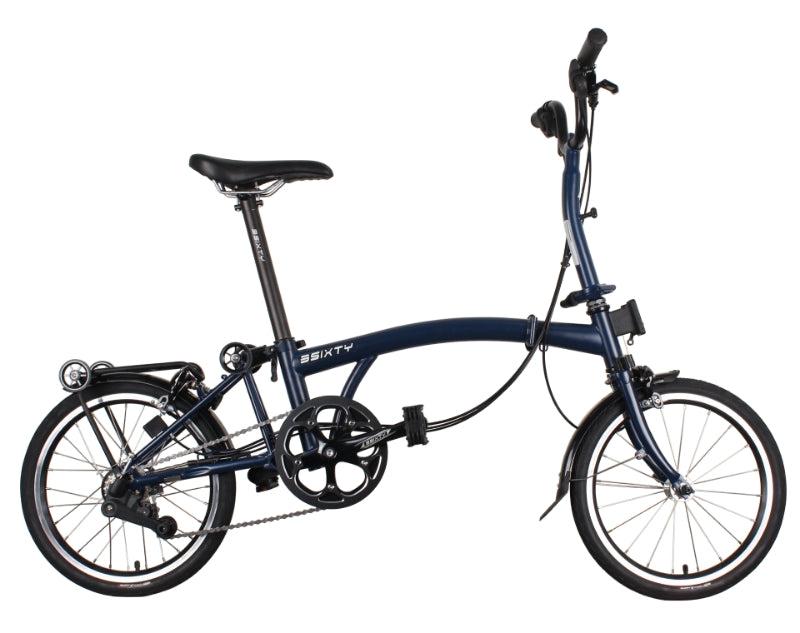 3Sixty S6 6-speed 16" folding bicycle brompton style