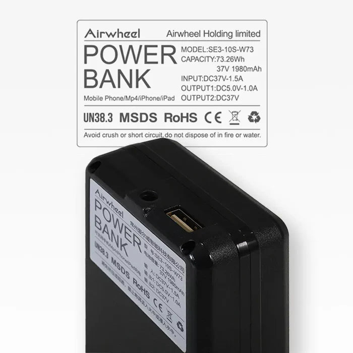 Airwheel Li-ion Battery Powerbank for SE3S SE3MiniT SE3T SE3