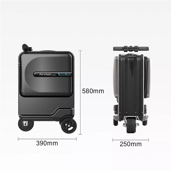 Airwheel 20" SE3miniT Motorized Suitcase Rideable Luggage Scooter Carry-On