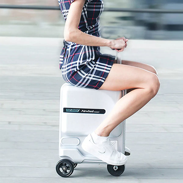 Airwheel 20" SE3miniT Motorized Suitcase Rideable Luggage Scooter Carry-On