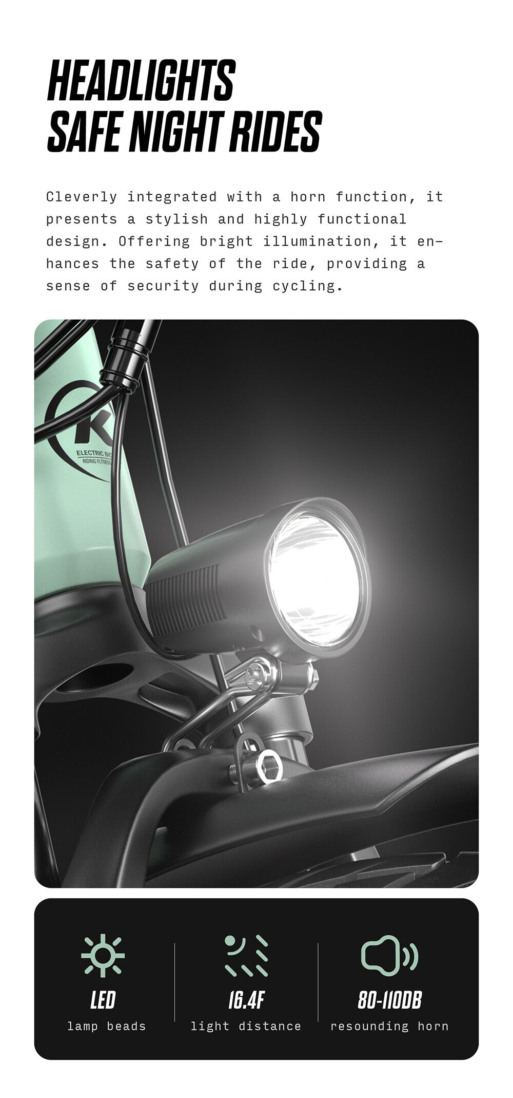 Shengmilo K500 500W 26" 電動單車 山地單車