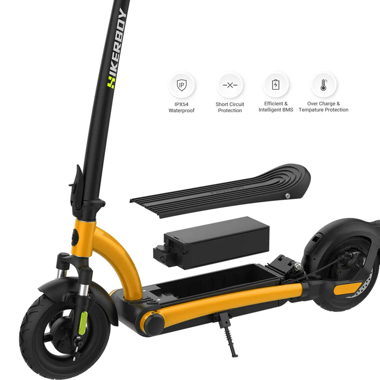 HIKERBOY FoxTrot Plus 10" 500W Electric Scooter Removable battery