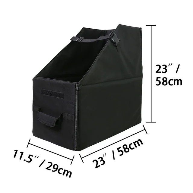 Brompton – boîte de rangement pliable pour voiture, boîte de rangement arrière de voiture, boîte de rangement pliable pratique 