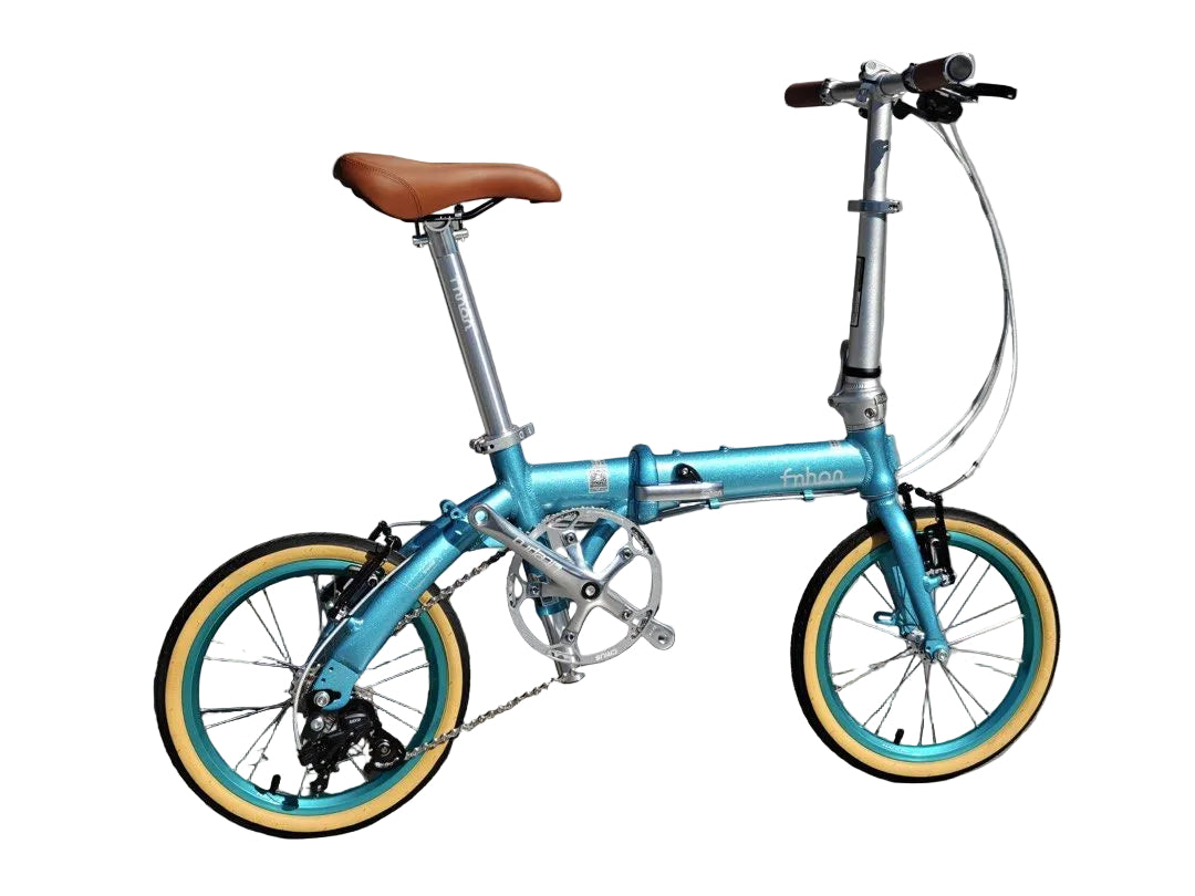 Fnhon 14 "412 alliage d'aluminium BYA1401 cadre vélo pliant