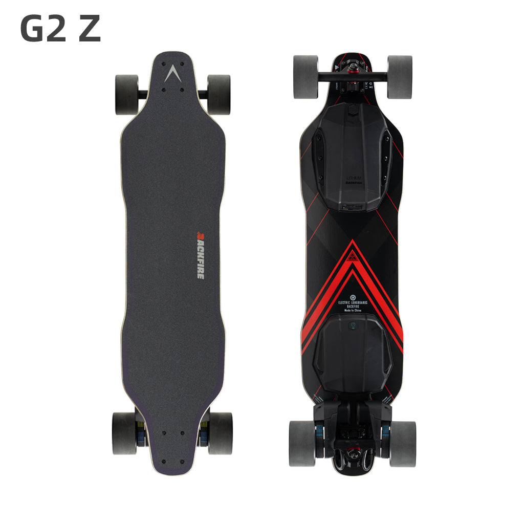 Backfire G2 Black eskateboard w/ R5s remote control