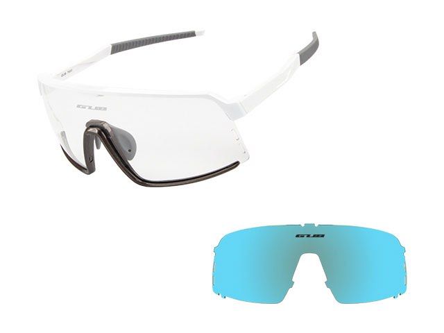 GUB – lunettes de soleil polarisées pour sports de plein air, miroirs interchangeables, cyclisme, course à pied, pêche, lunettes de protection solaire, 2 lentilles