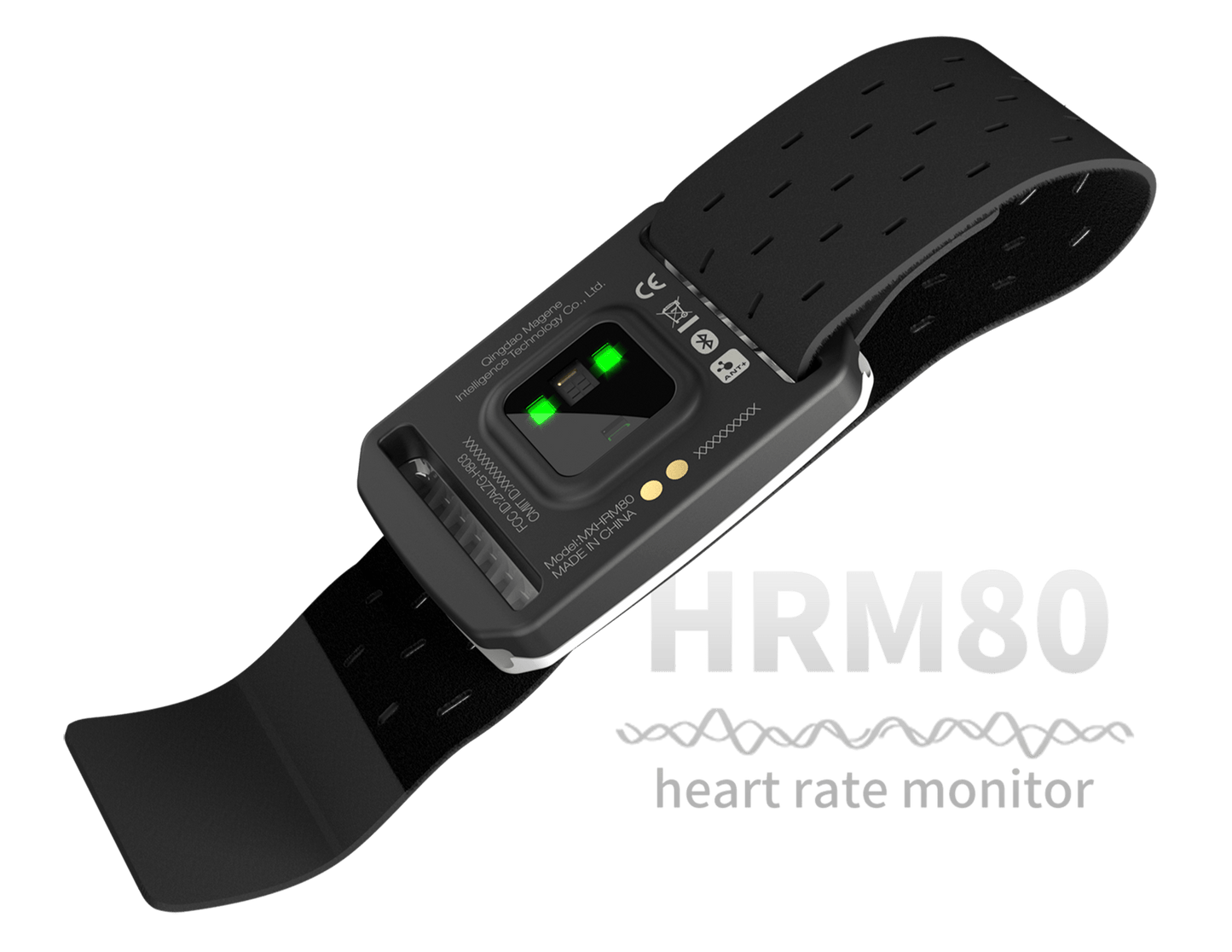 Magene HRM80 心率帶 手臂帶 感應器 智能 藍牙連接 ANT+