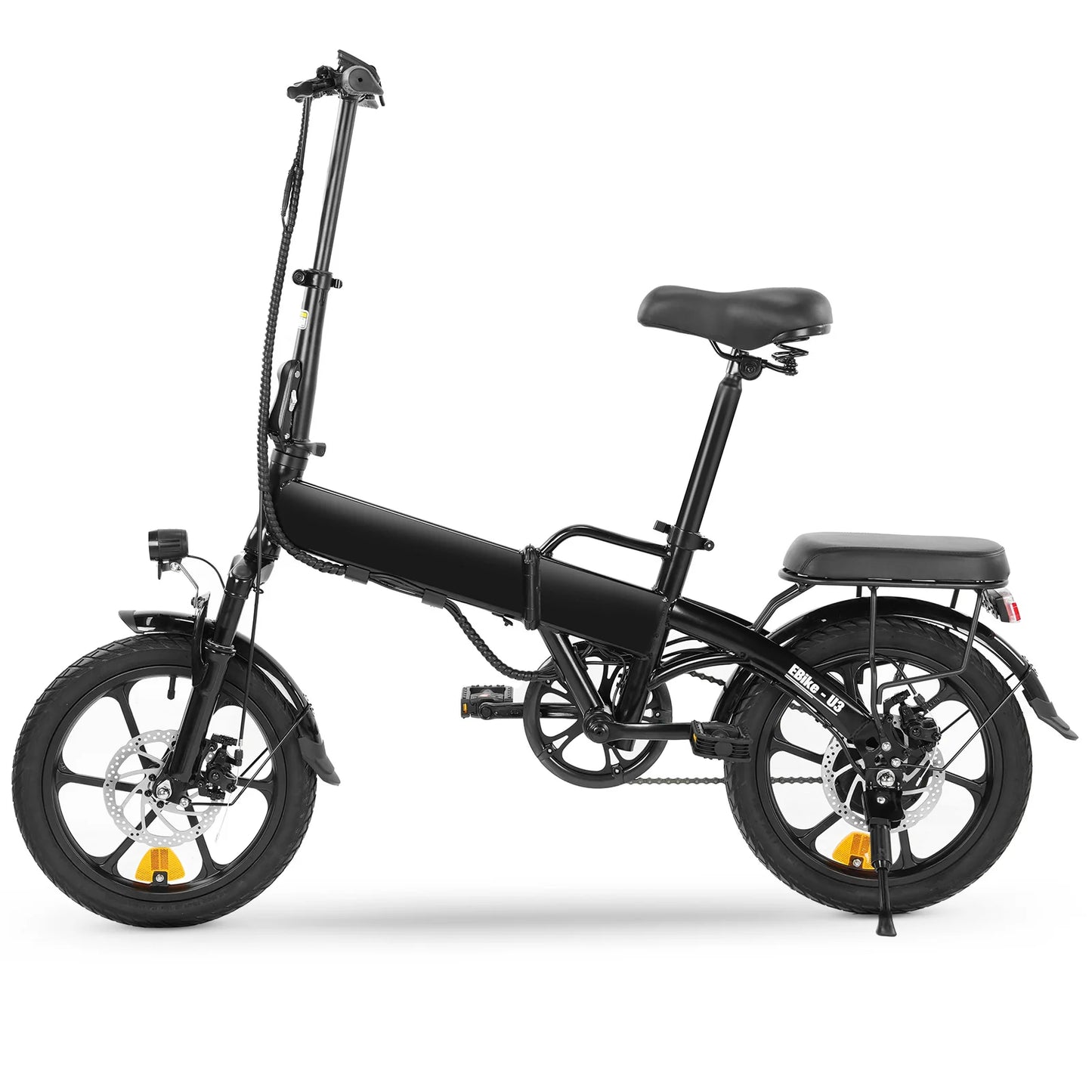 isinwheel U3 16" 36V 250W Electric Folding Bike Hidden Battery E-Bike Power-Assisted Bicycle 