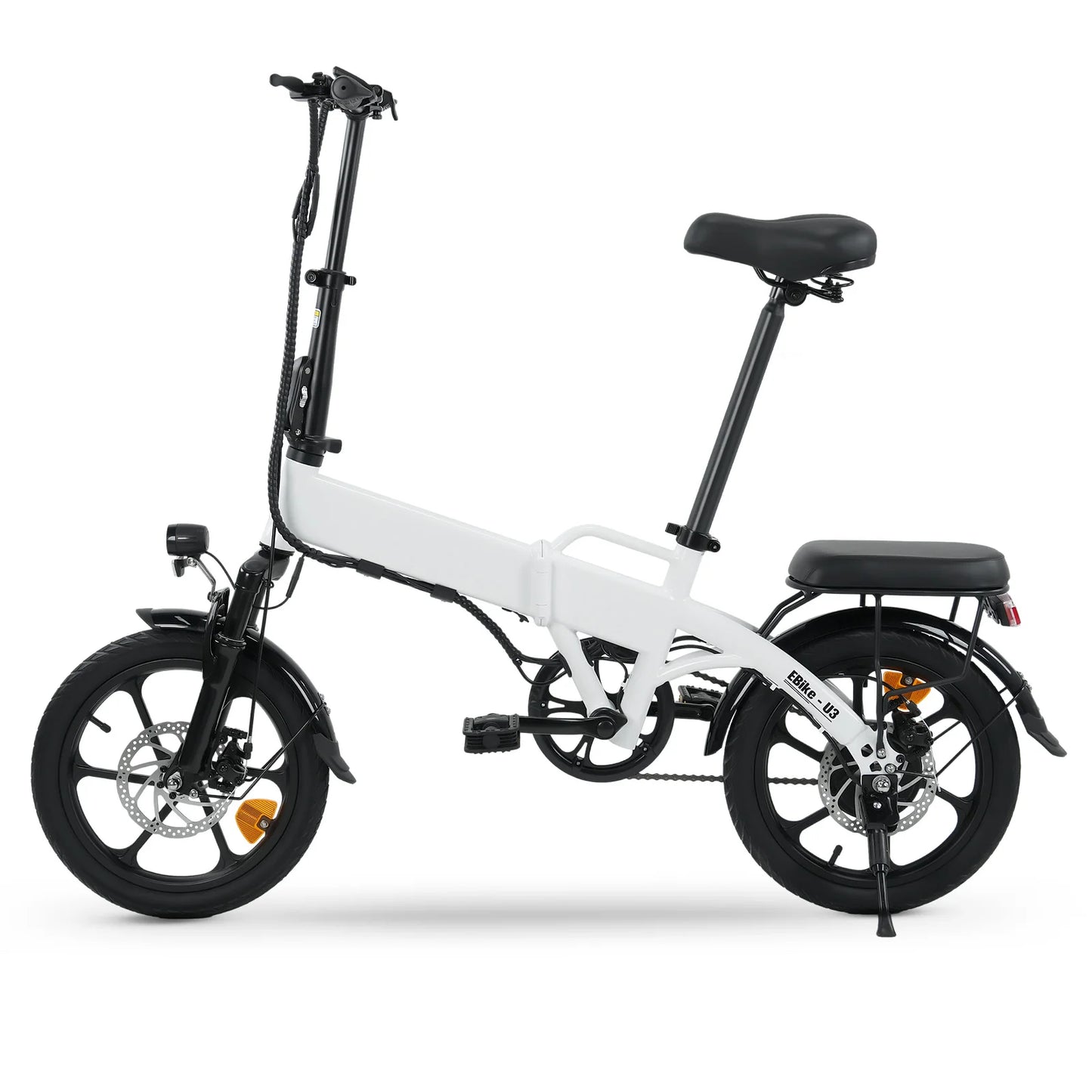 isinwheel U3 16" 36V 250W Zusammenklappbares Elektrofahrrad. Verstecktes batteriebetriebenes Fahrrad