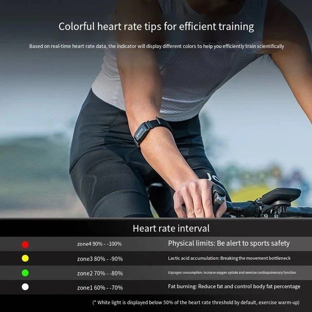 Xoss heart rate armband cycling computer running exercise heart rate measurement Heart Rate Armband Cycling Jogging Sports